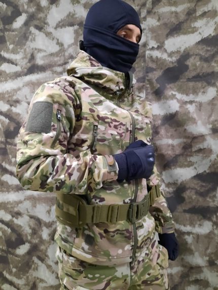 Пояс тактический MOLLE, 2-х рядный, общий вид